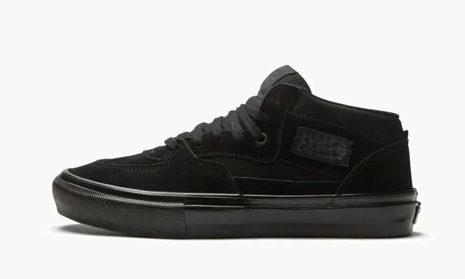 Кроссовки Vans Half Cab Skate «Triple Black» черный