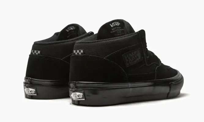 Кроссовки Vans Half Cab Skate «Triple Black» черный