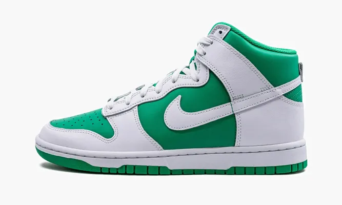 Кроссовки Nike Dunk High «Pine Green White» зеленый