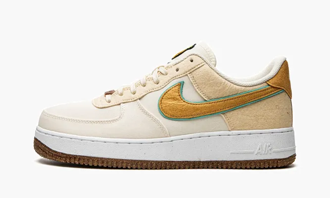Кроссовки Air Force 1 '07 PRM «Happy Pineapple» кремовый