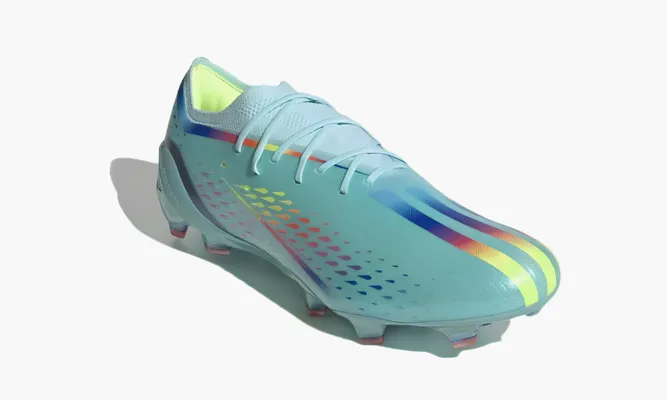 Для футбола Adidas X Speedportal.1 Fg «Al Rihla Pack Clear Aqua» lightBlue