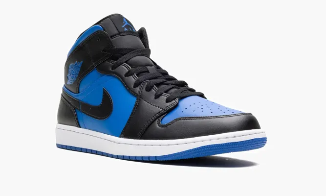 Кроссовки Air Jordan 1 Mid «Varsity Royal» синий