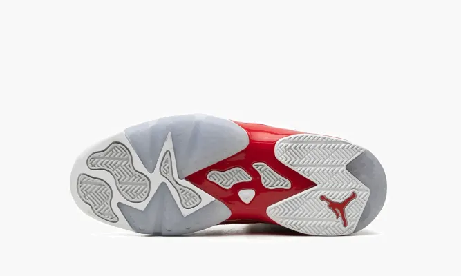 Кроссовки Air Jordan 6-17-23 GS «Fire Red» белый
