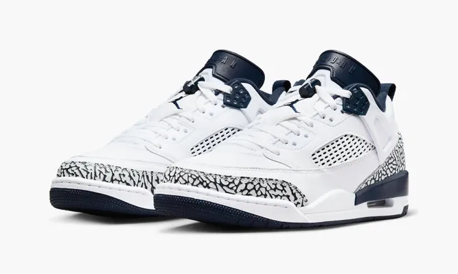 Кроссовки Air Jordan Spizike Low «Obsidian» синий