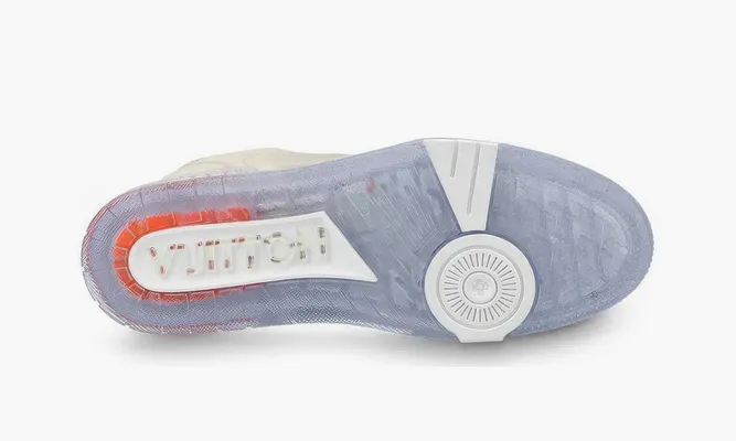 Кроссовки Louis Vuitton Trainer «Transparent» кремовый