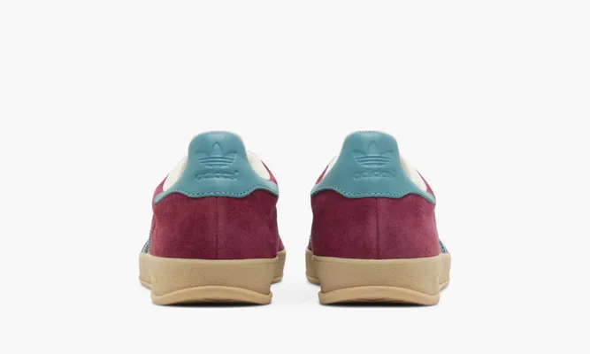Кроссовки Adidas Gazelle 'Collegiate Burgundy Green' бордовый