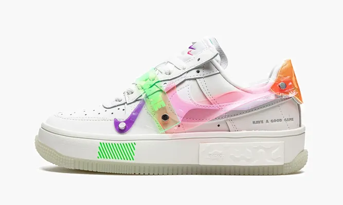 Кроссовки W Air Force 1 FONTANKA «Have a Good Game» кремовый