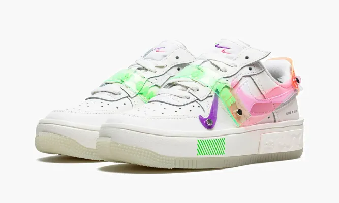 Кроссовки W Air Force 1 FONTANKA «Have a Good Game» кремовый