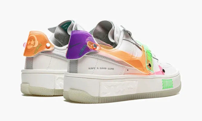 Кроссовки W Air Force 1 FONTANKA «Have a Good Game» кремовый