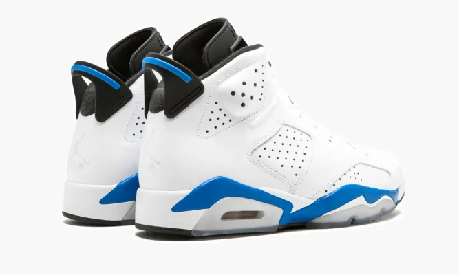Кроссовки Air Jordan 6 Retro «Sport Blue» белый