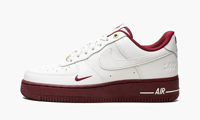 Кроссовки Air Force 1 LO MNS WMNS «40th Anniversary» белый