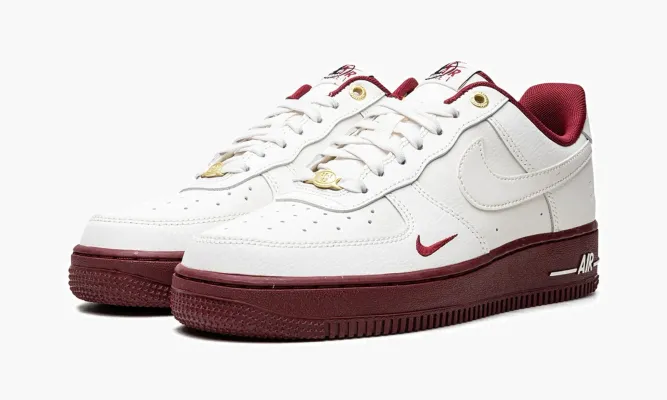 Кроссовки Air Force 1 LO MNS WMNS «40th Anniversary» белый