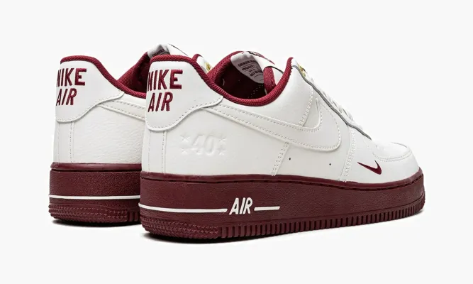 Кроссовки Air Force 1 LO MNS WMNS «40th Anniversary» белый