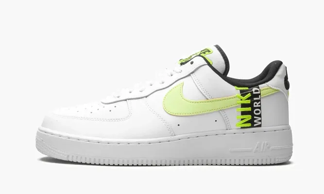 Кроссовки Air Force 1 Low «Worldwide White Volt» белый