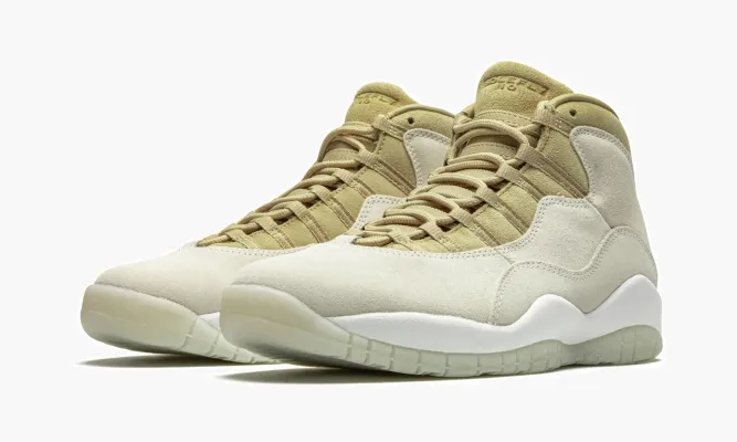 Кроссовки Air Jordan 10 Retro SP «Solefly» белый