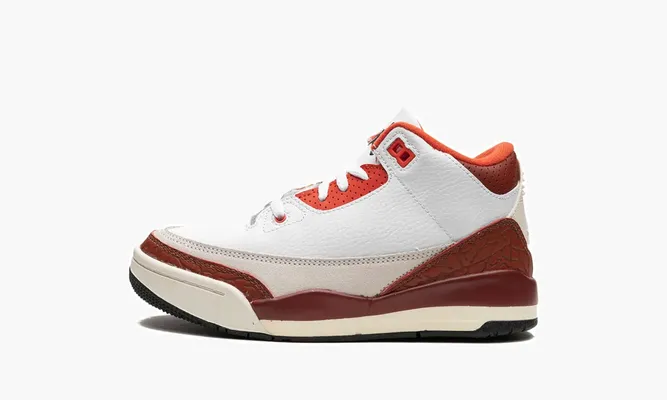 Для самых маленьких Air Jordan 3 PS «Dunk On Mars» белый