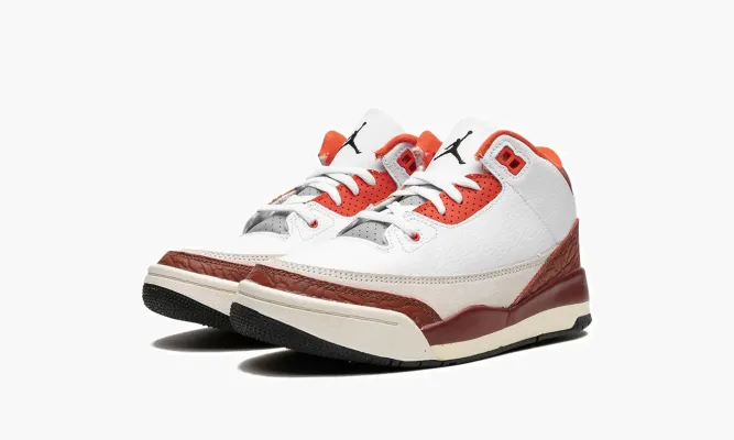 Для самых маленьких Air Jordan 3 PS «Dunk On Mars» белый