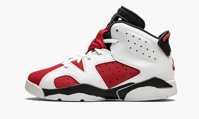 Для самых маленьких Air Jordan 6 Retro PS «Carmine 2021» белый