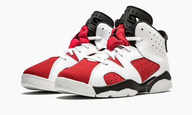 Для самых маленьких Air Jordan 6 Retro PS «Carmine 2021» белый