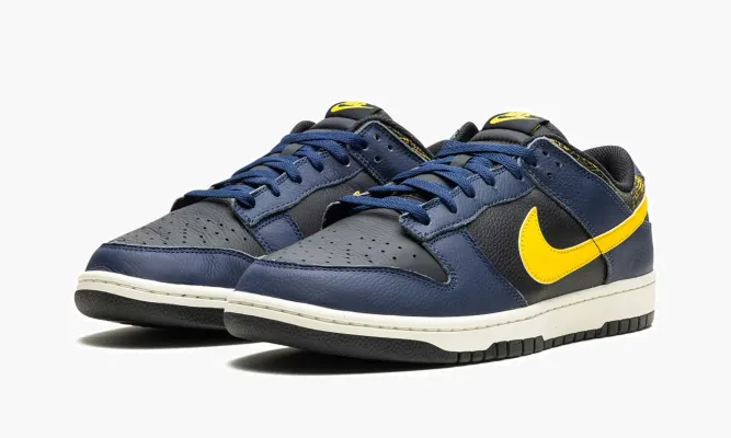 Кроссовки Nike Dunk Low Vintage «Michigan» синий