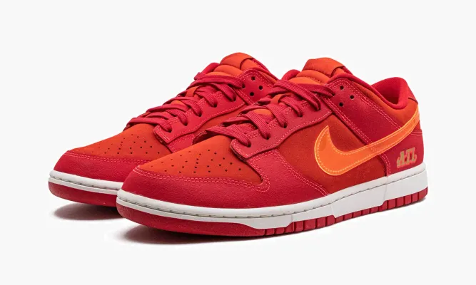 Кроссовки Nike Dunk Low «Atl» красный,оранжевый