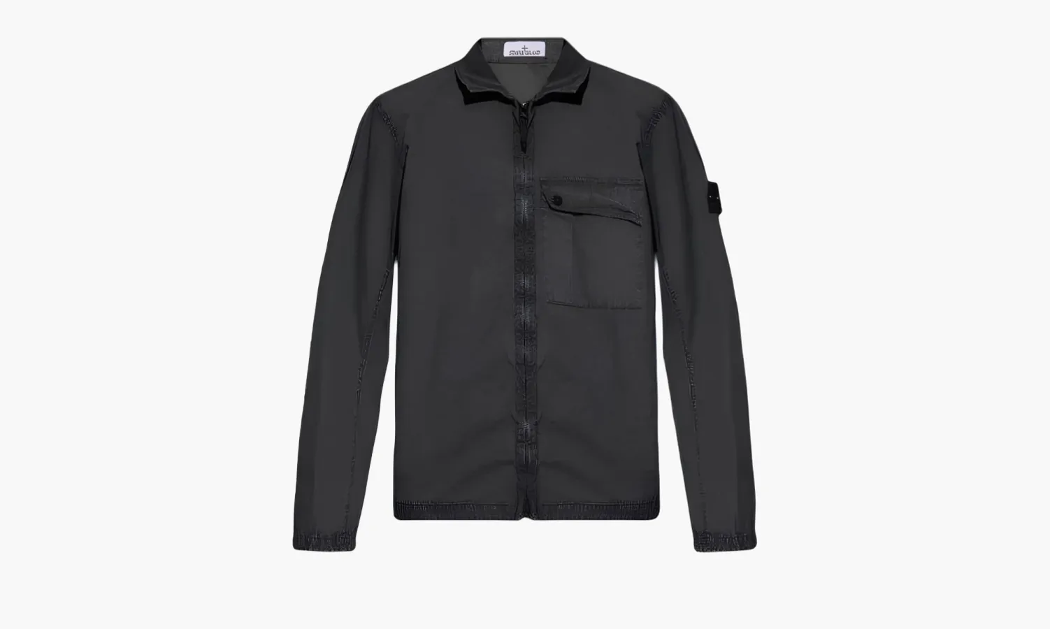 Stone Island Zipped Jacket «Black»