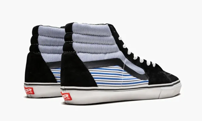Кроссовки Vans SK8 HI Pro «Comme Des Garcon X Supreme» черный,синий