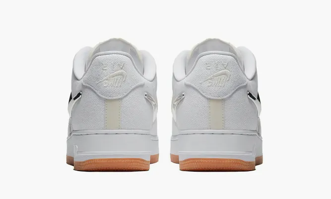 Кроссовки Nike Air Force 1 Low Travis Scott белый