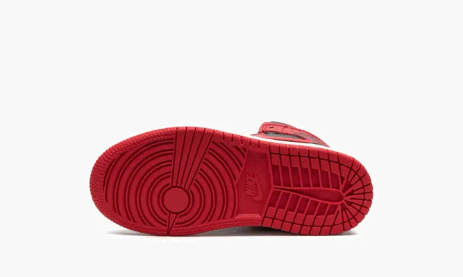 Для самых маленьких Air Jordan 1 Mid PS «Alternate Bred» черный