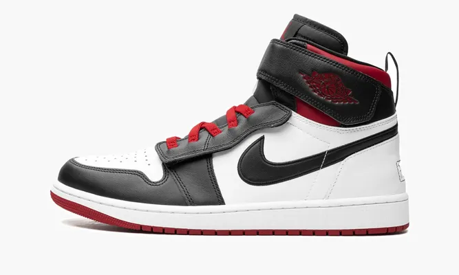 Кроссовки Air Jordan 1 High Flyease «Black Gym Red White» черный