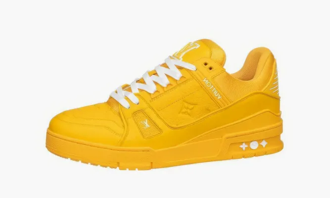 Кроссовки Louis Vuitton Trainer «Bumblebee» желтый