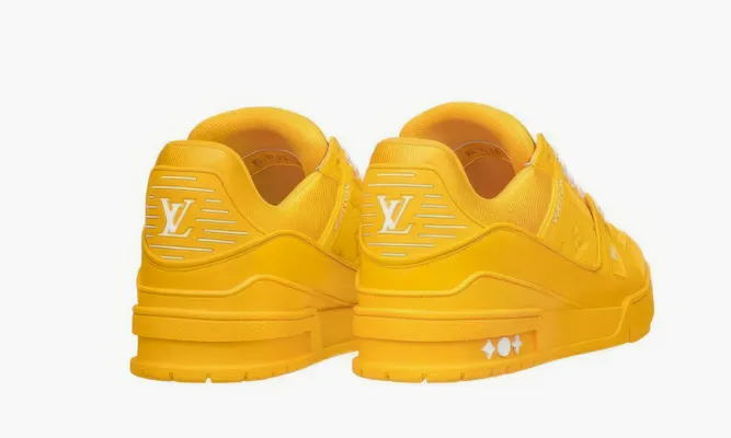 Кроссовки Louis Vuitton Trainer «Bumblebee» желтый