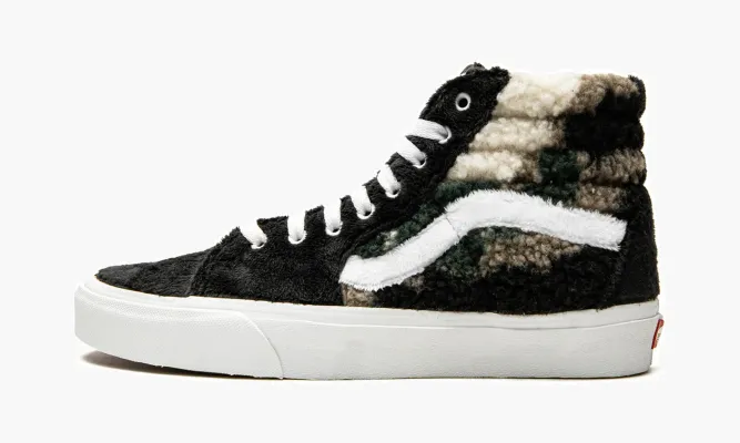 Кроссовки Vans Sk8-hi Sherpa «Camo» черный