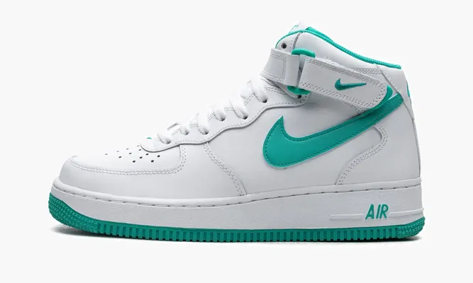 Кроссовки Air Force 1 Mid «Clear Jade» белый