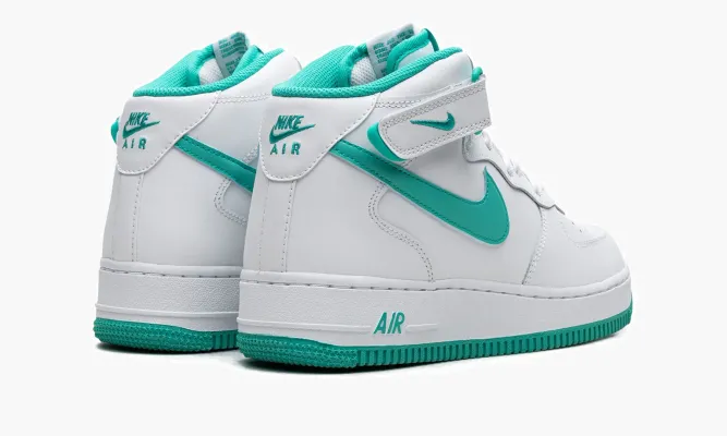 Кроссовки Air Force 1 Mid «Clear Jade» белый