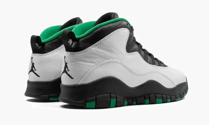 Кроссовки Air Jordan 10 «Seattle Supersonics» белый