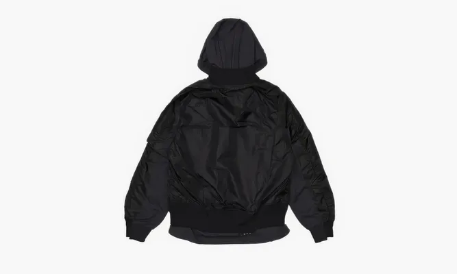 Одежда Nike X Sacai Double Jacket «Black» черный