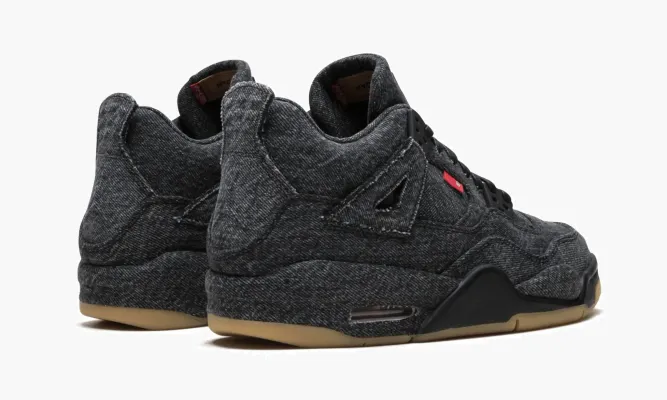 Кроссовки Air Jordan 4 Rtr Levis Nrg Bg «Levi's» черный