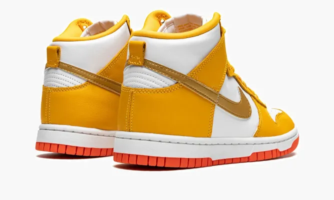 Кроссовки Nike Dunk High WMNS «University Gold» желтый