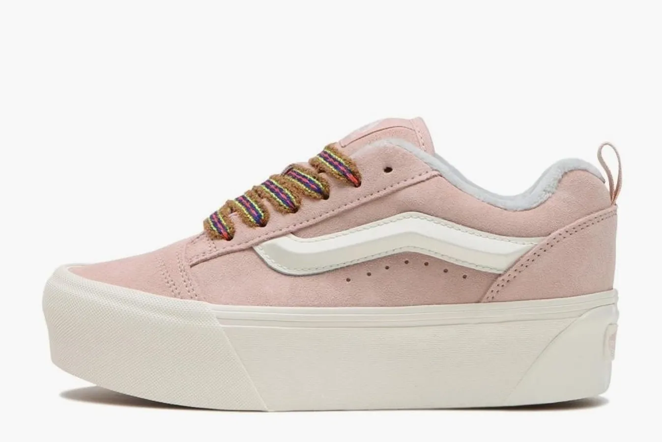 Vans Knu Stack «Pink Multi-Color Laces»