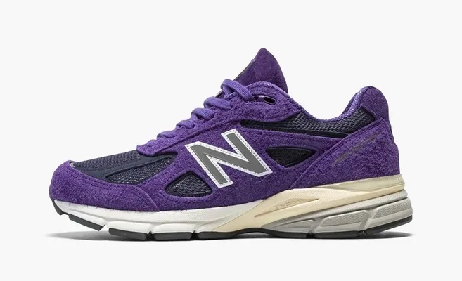 Кроссовки Teddy Santis x New Balance 990v4 Made in USA «Plum Purple» фиолетовый