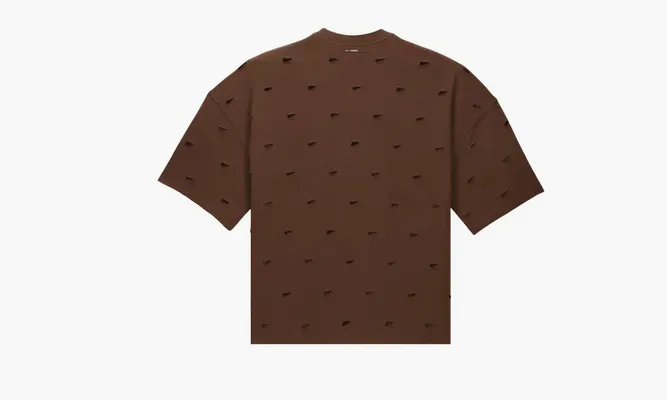 Одежда Nike Jacquemus X Le Swoosh T-shirt «Brown» коричневый