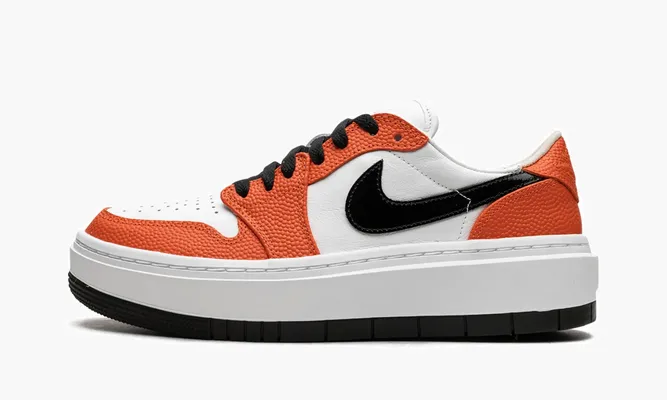 Кроссовки Air Jordan 1 Low Elevate WMNS «Brilliant Orange» белый