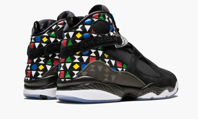 Кроссовки Air Jordan 8 «Quai 54» черный