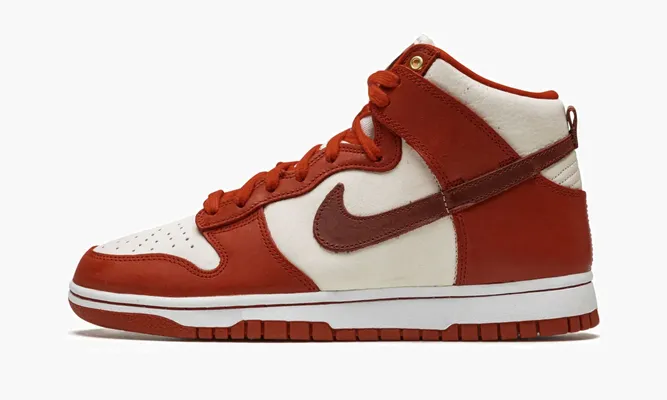 Кроссовки Nike Dunk High Lxx WMNS «Cinnabar» белый,красный