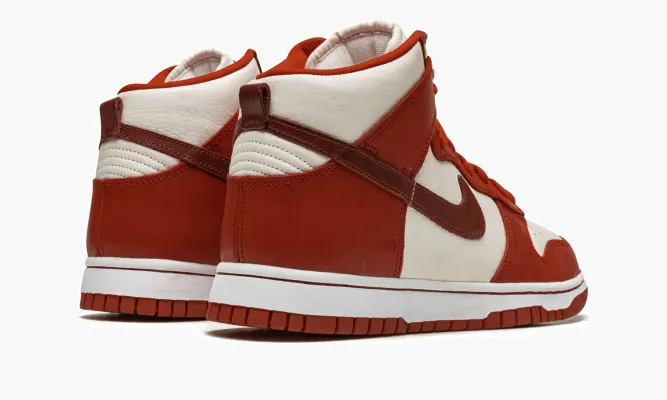 Кроссовки Nike Dunk High Lxx WMNS «Cinnabar» белый,красный