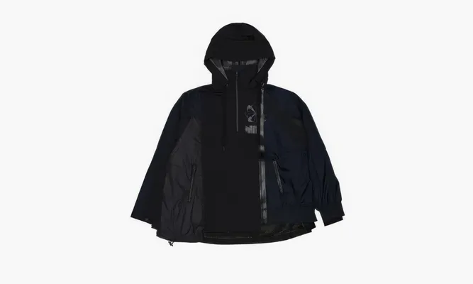 Одежда Nike X Sacai Double-zip Jacket «Navy Blue» синий