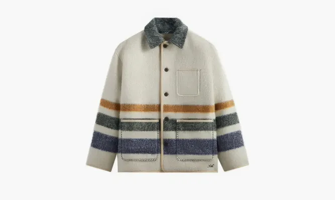 Одежда KITH Cason Blanket Coat «White» белый