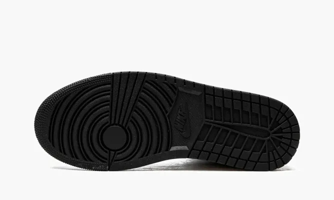 Кроссовки Air Jordan 1 Mid SE «Wear-away - Infrared» черный