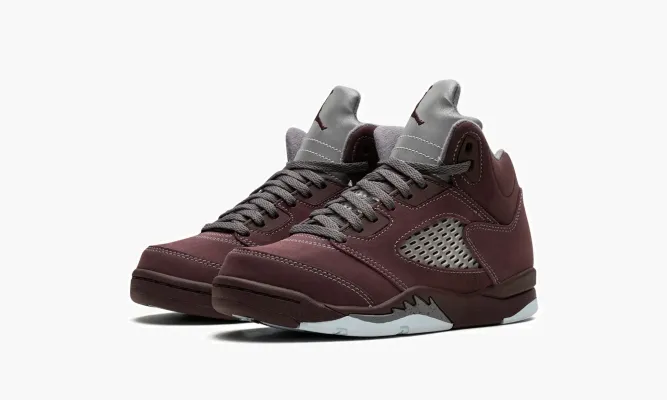 Для самых маленьких Air Jordan 5 Retro SE PS «Burgundy» коричневый